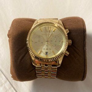 Michael Kors Women's Lexington Gold-Tone Watch MK5556 EXCELLENT CONDITION!!